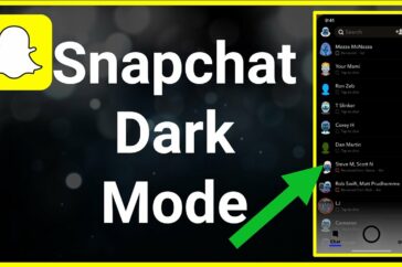 how to change snapchat to dark mode